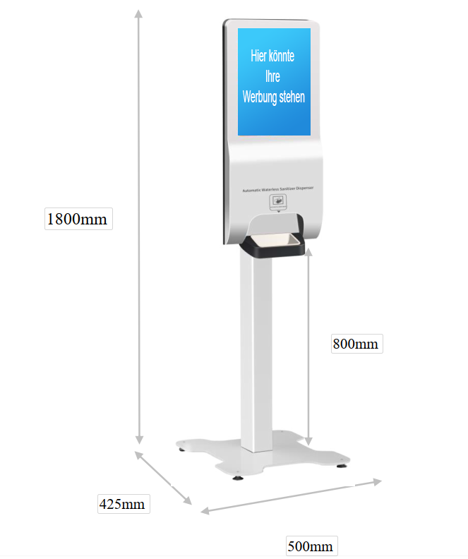 Werbeterminal Details